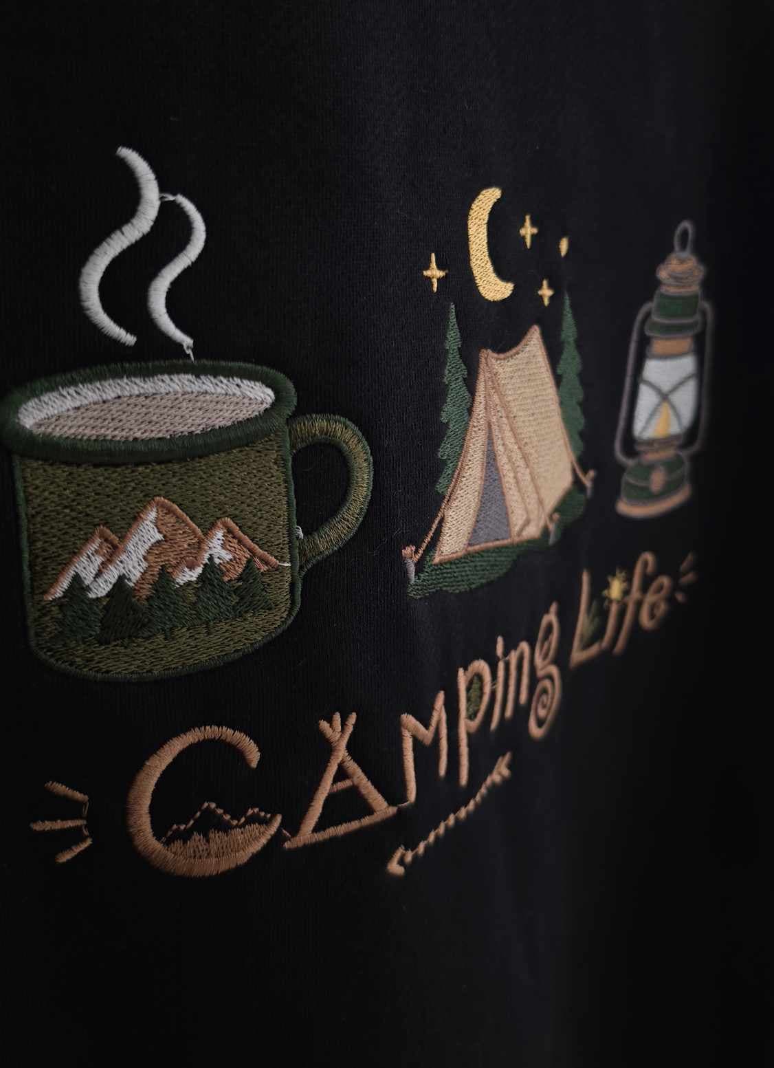 دورس یقه گرد Camping Life کد 3313 — تصویر ۴