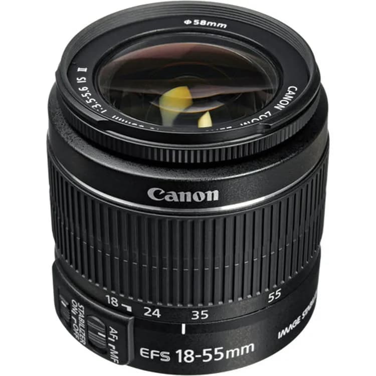 لنز کانن Canon EF-S 18-55mm f/3.5-5.6 IS II No Box — تصویر ۱۰