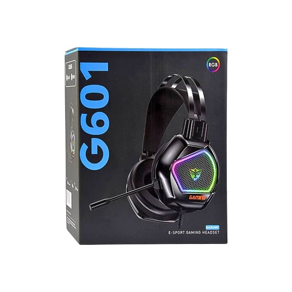 هدست مخصوص بازی G601 USB 7.1 RGB — تصویر ۲
