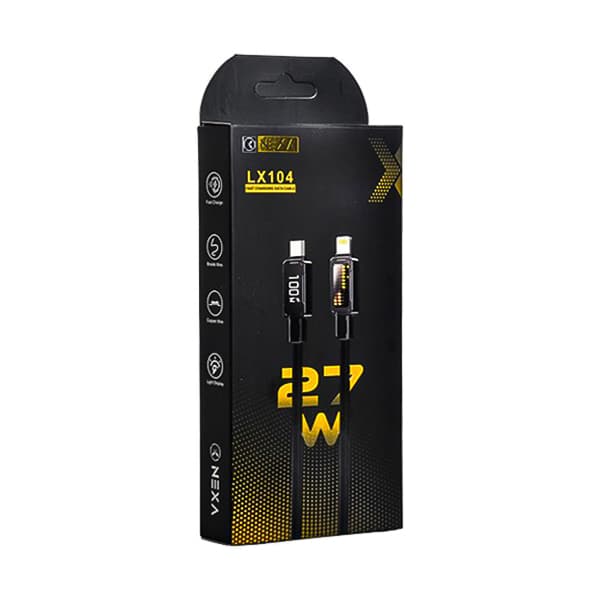 کابل تایپ سی به لایتنینگ Nexa 27W مدل LX104 طول 1.2 متر — تصویر ۲