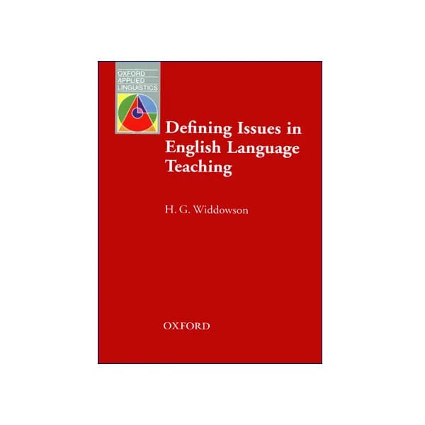Defining Issues in English Language Teaching