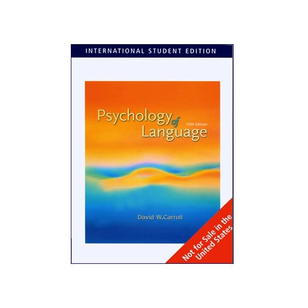 Psychology of Language 5th Edition