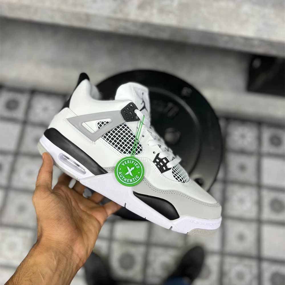 نایک ایر جردن 4 میلیتری بلک Nike Air Jordan 4 Military Black