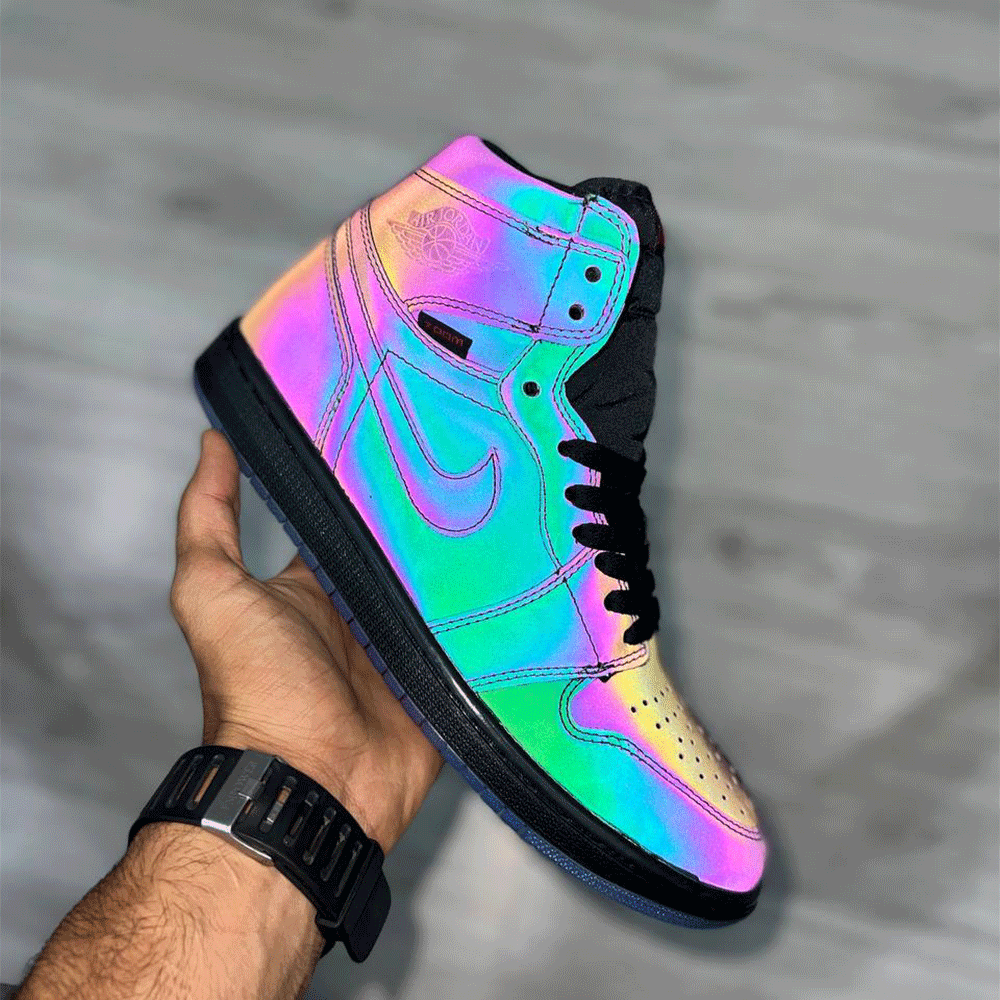 نایک ایر جردن 1 شبنما Nike Air Jordan 1 Reflective