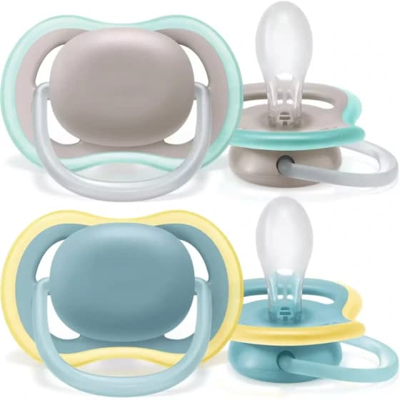 پستانک اونت اولترا ایر ۱۸ماه avent ultra air تکی — تصویر ۲