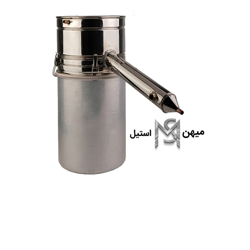 گلاب گیر 50 لیتری لوله بلند (دستگاه تقطیر) استیل مدل TB-G50L