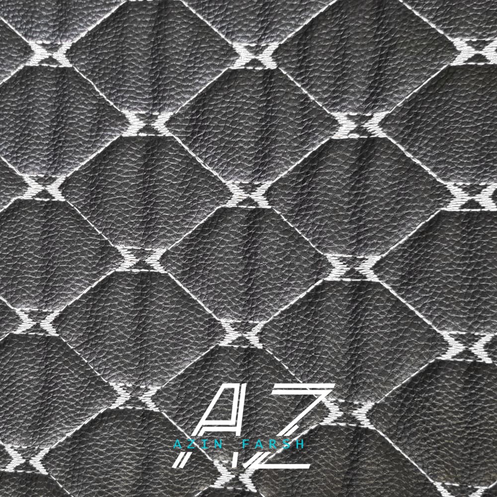 کفپوش 6 بعدی مدل گلدوزی لندروور ایووک L آذین فرش — تصویر ۳