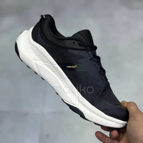 کفش هوکا ترنسپورت مشکی سفید Hoka Transport Black Alabaster — تصویر ۷