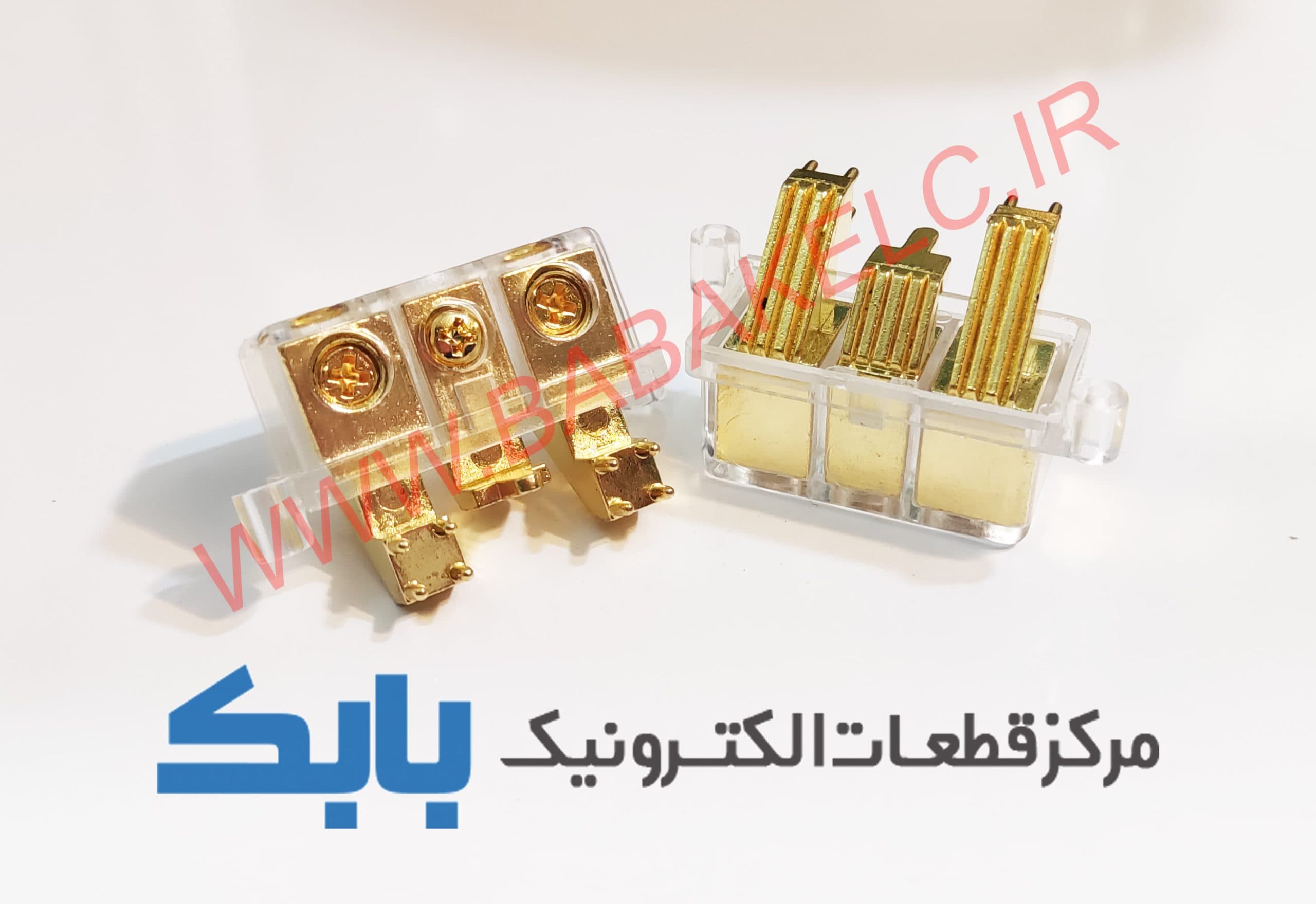 سوکت برق آمپلی طلایی