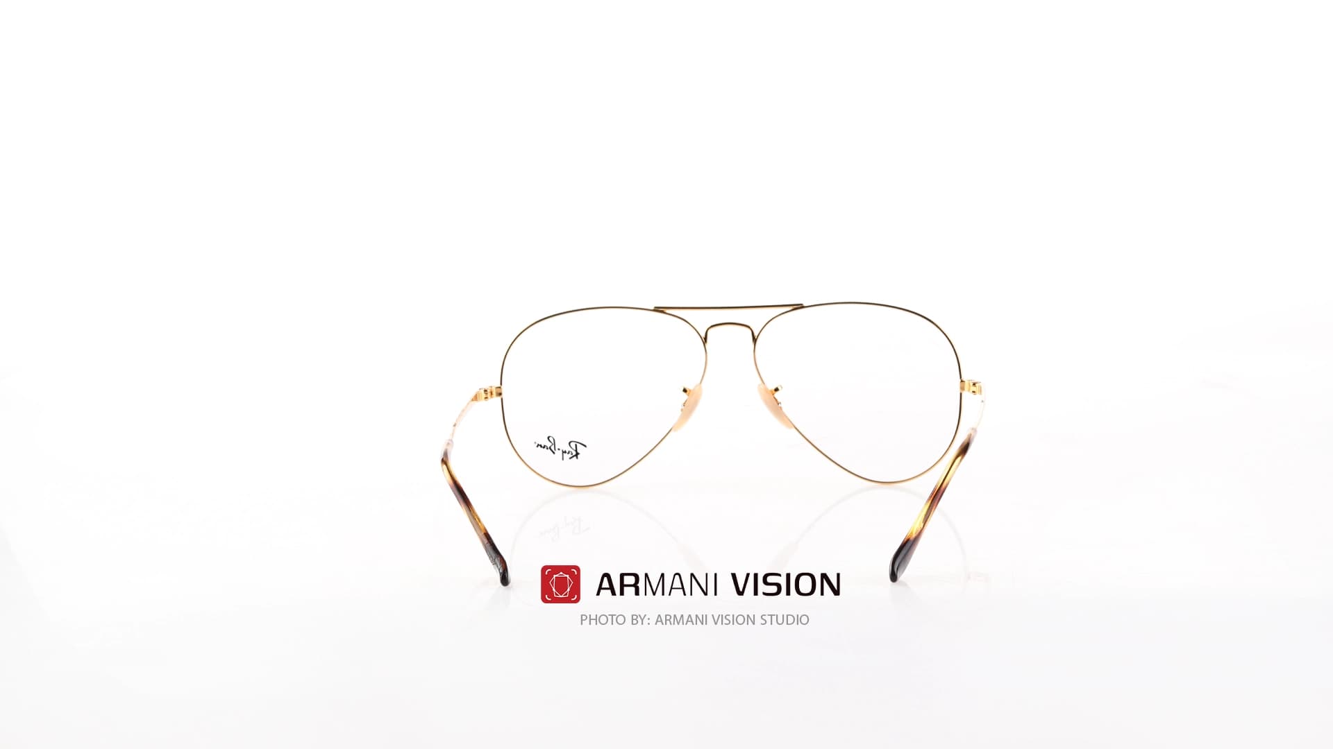 عینک ری بن RAYBAN – AVIATOR – RB 6489V – 2500 — تصویر ۳