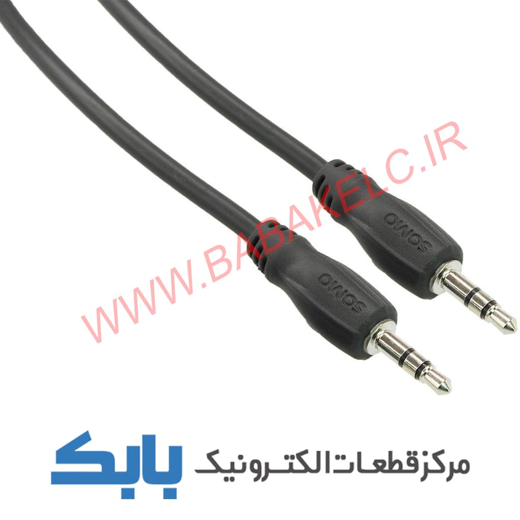 کابل AUX سومو 1.8متری — تصویر ۲