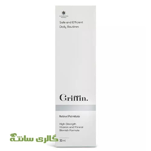 سرم رتینول پالمیتات ضد چروک گریفین Giriffin حجم 30میل — تصویر ۲
