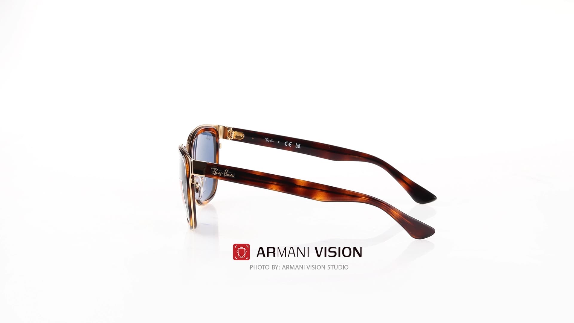 عینک ری بن RAYBAN – CLYDE – RB3709 – 011/80 — تصویر ۵