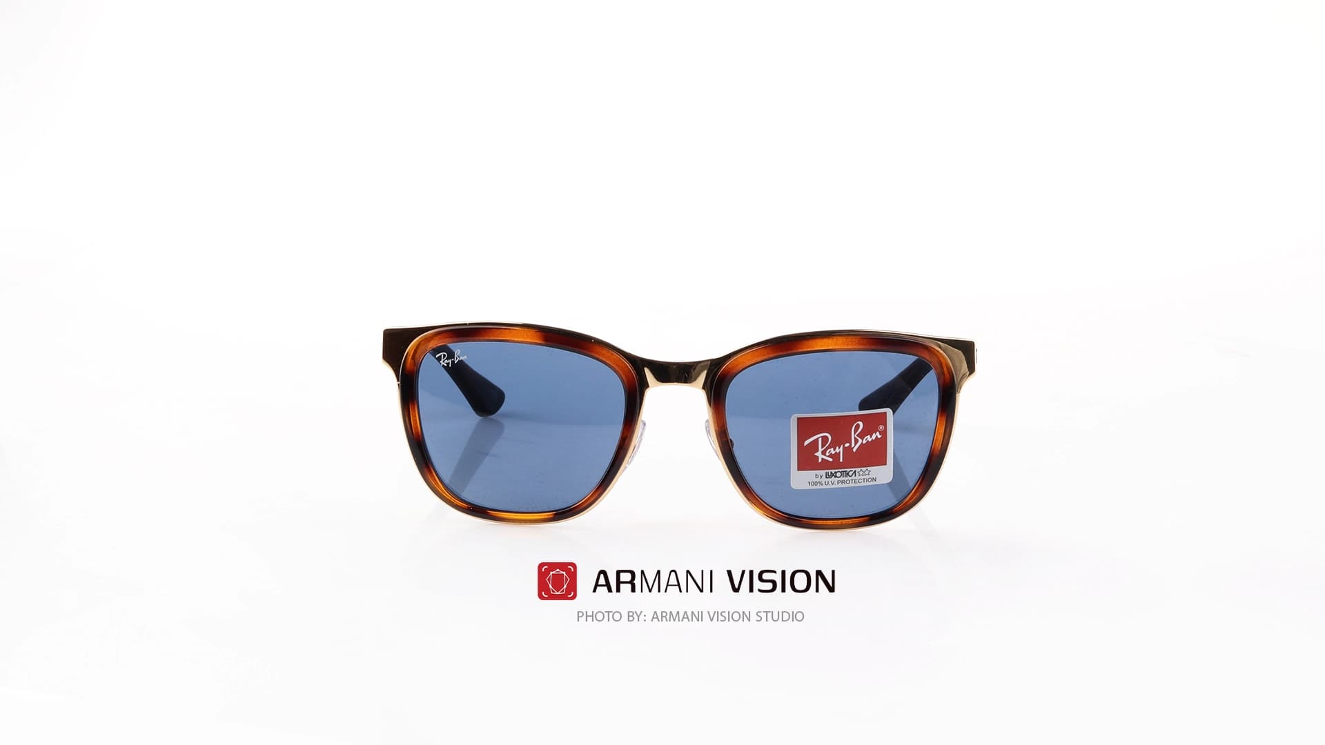 عینک ری بن RAYBAN – CLYDE – RB3709 – 011/80 — تصویر ۲
