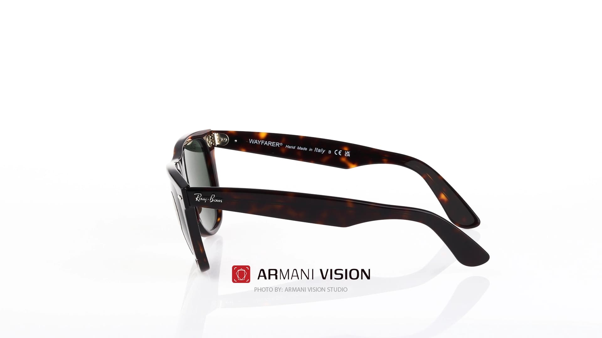 عینک ری بن RAY-BAN – WAYFARER/HAND MADE – RB2140 – 902 — تصویر ۵