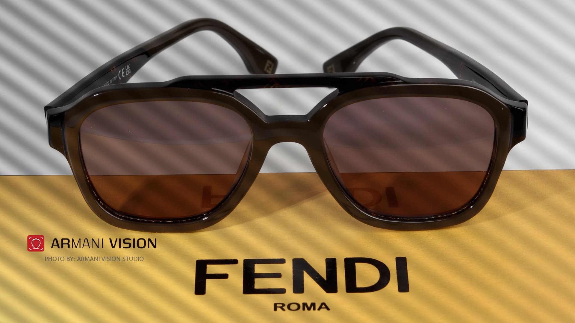 عینک فندی FENDI – FE40076U – 50E — تصویر ۶