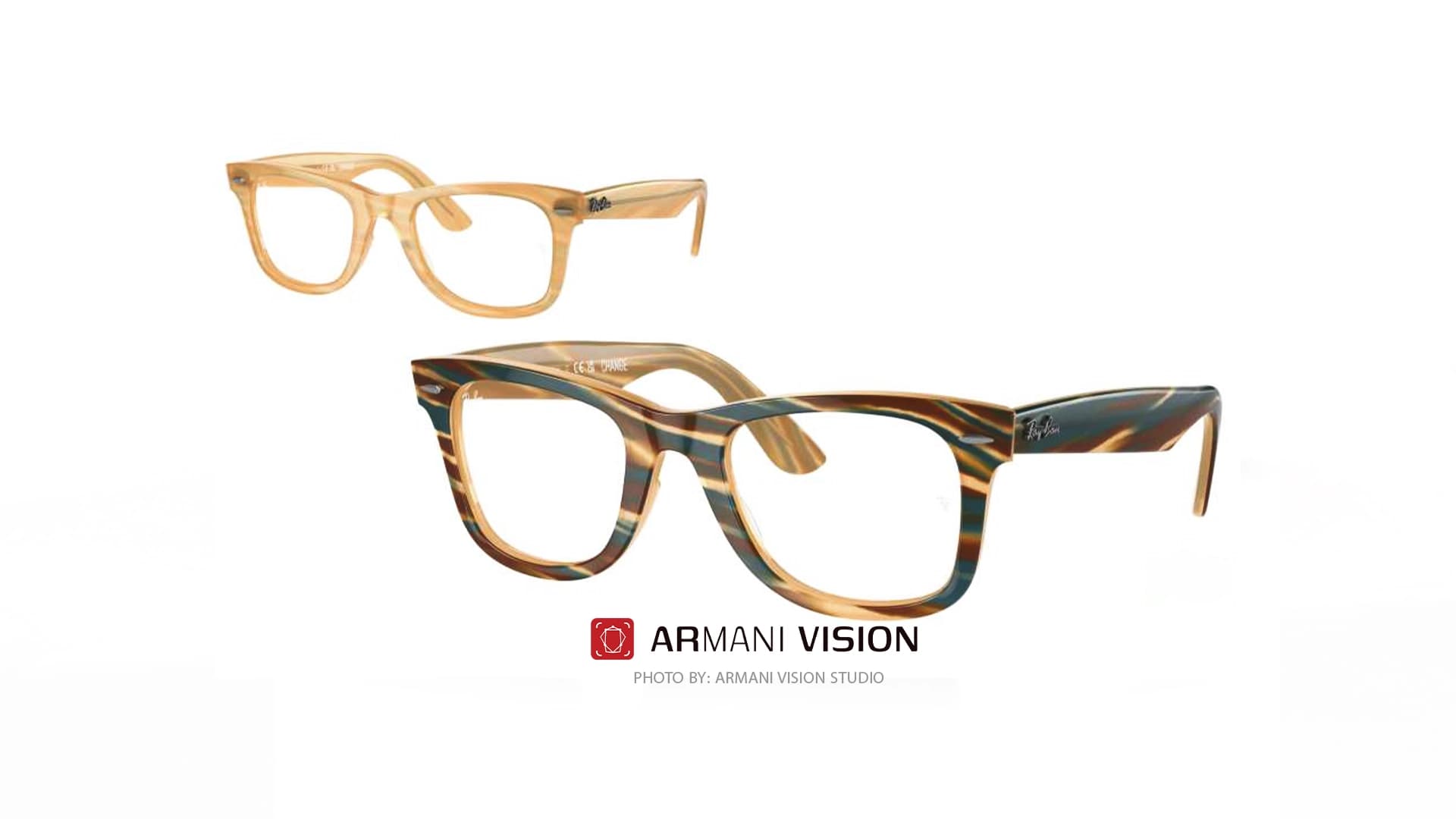 عینک ری بن RAY-BAN – WAYFARER EASE – CHANGE – RB4340V – 8383 — تصویر ۷