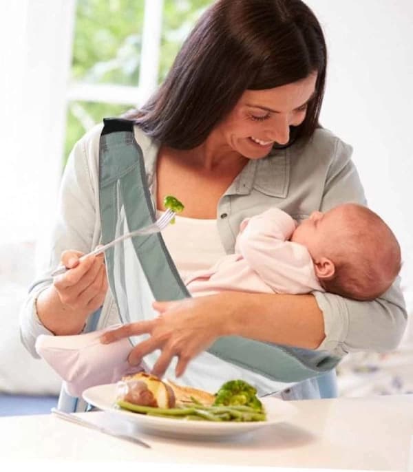 آغوشی بغلی شیردهی بیبی اسلینگ Baby Sling — تصویر ۵