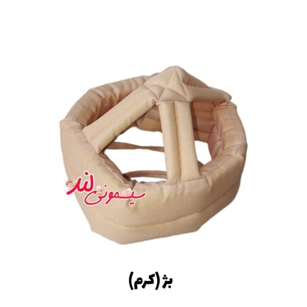 کلاه محافظ سر نوزاد و کودک کیوت بی بی ساده — تصویر ۴