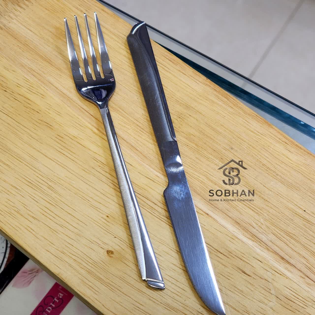 کارد و چنگال استيل یونیک اصل Unique — تصویر ۲