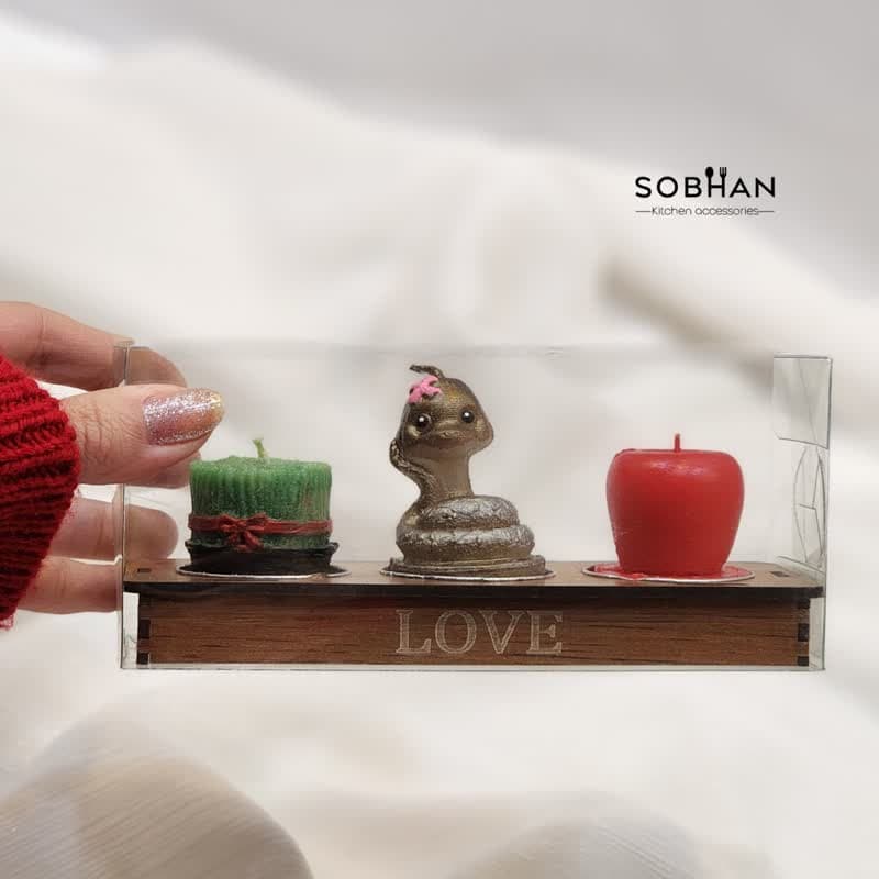شمع مار و سبزه وارمری