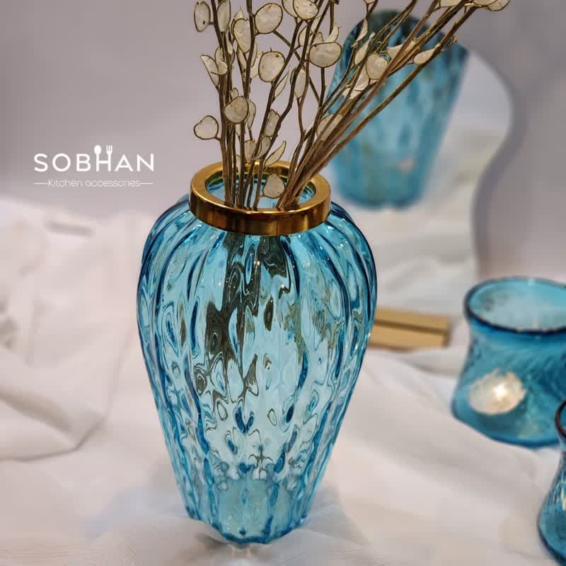 گلدان طوق دار گلایل