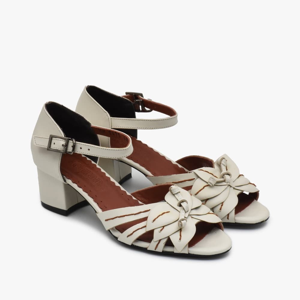صندل زنانه چرم تهران مدل E80K — تصویر ۲