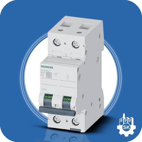 5SL6203-7 کلید مینیاتوری زیمنس 3 آمپر دو پل ، تیپ C — تصویر ۲