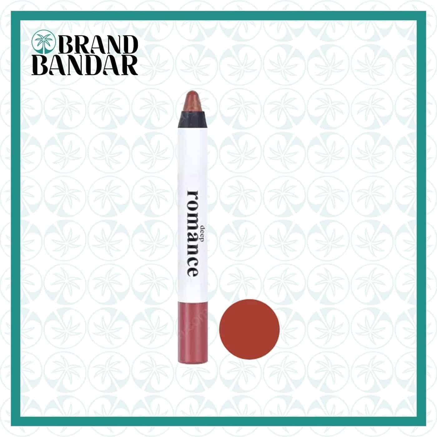 رژ مدادی ۲۰۱ دیپ رومانس Lipstick Pencil 20۱ Deep Romance