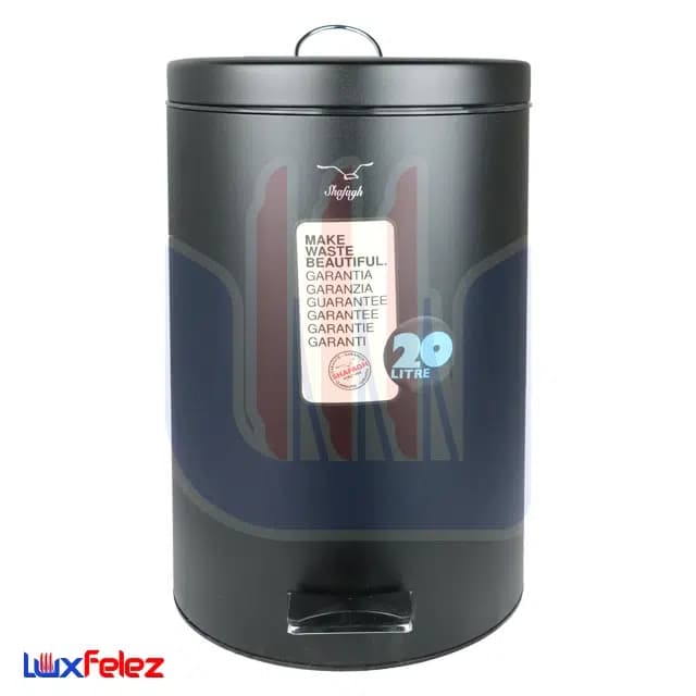 سطل پدال دار شفق مدل 20 لیتری — تصویر ۴