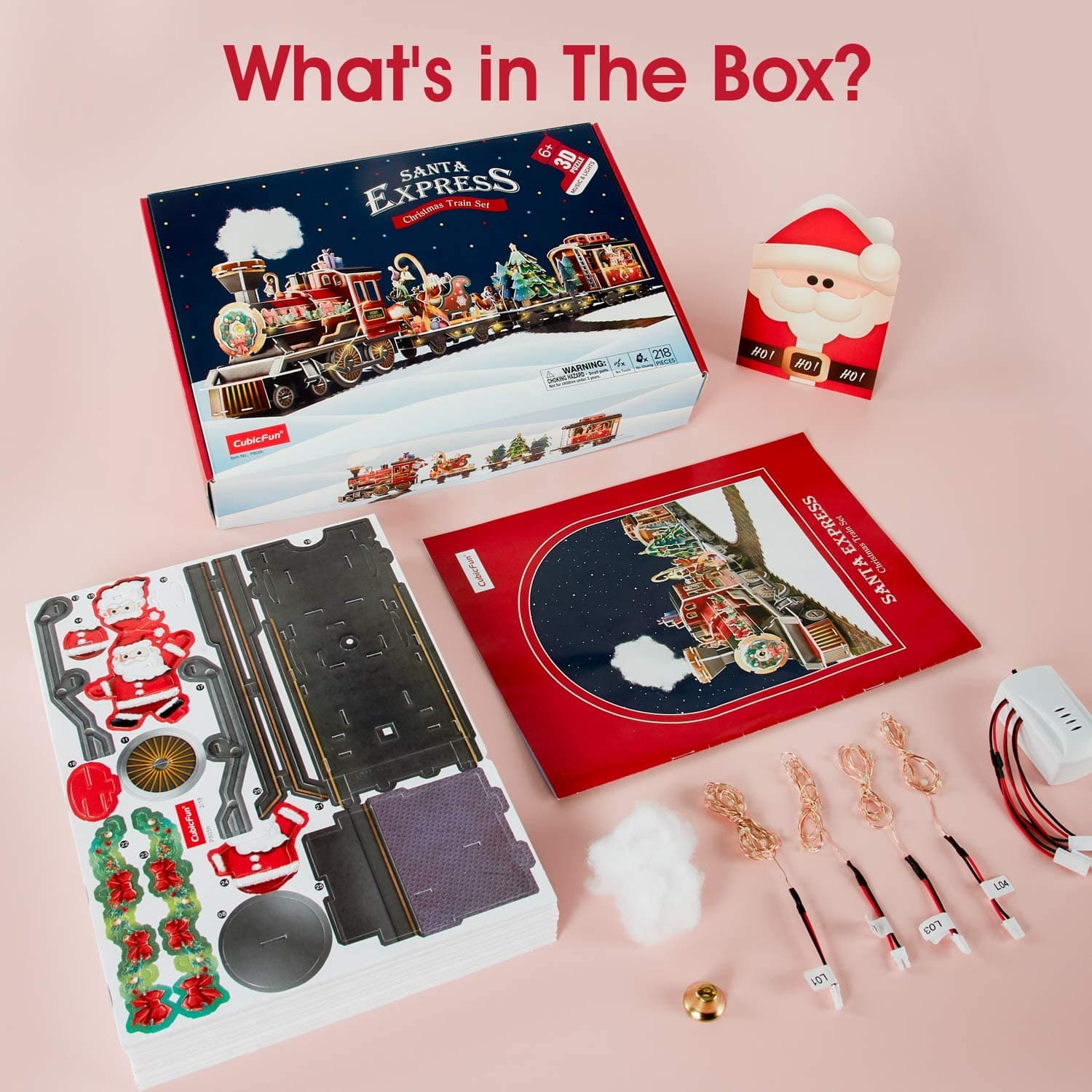 قطار 3 بعدی CubicFun مدل Christmas — تصویر ۶