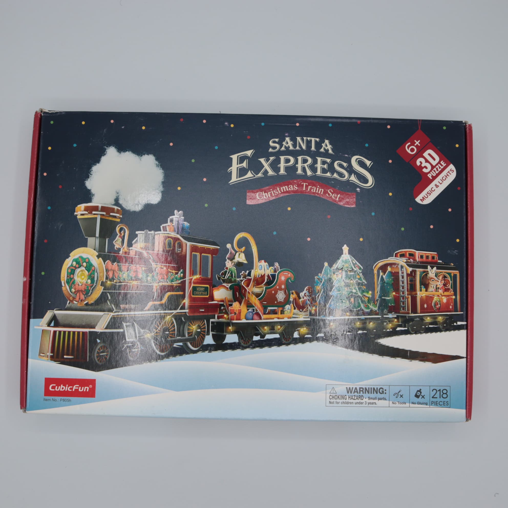 قطار 3 بعدی CubicFun مدل Christmas — تصویر ۸