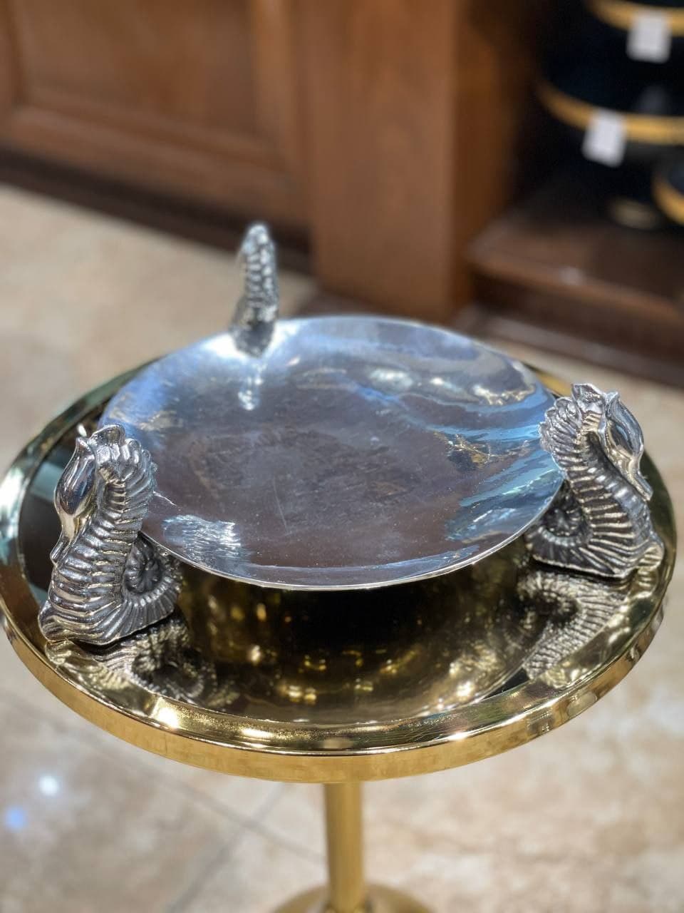 شیرینی خوری مدل اسب دریایی