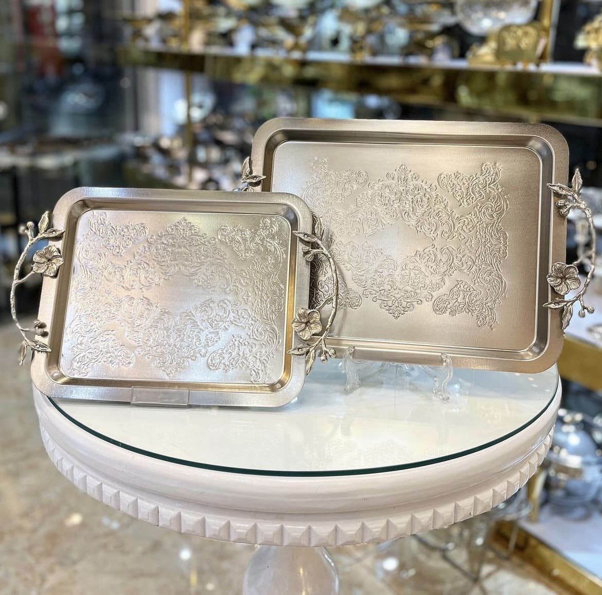 سینی پذیرایی مستطیل — تصویر ۳