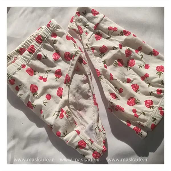شورت فانتزی نخی لیفه ای برند تی شین پک دو عددی — تصویر ۵