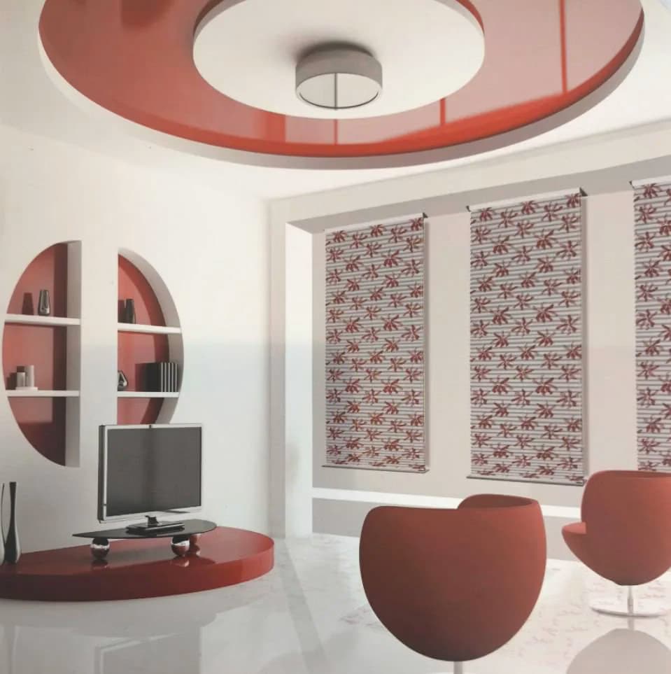 پرده پلیسه دستی طرح از خود