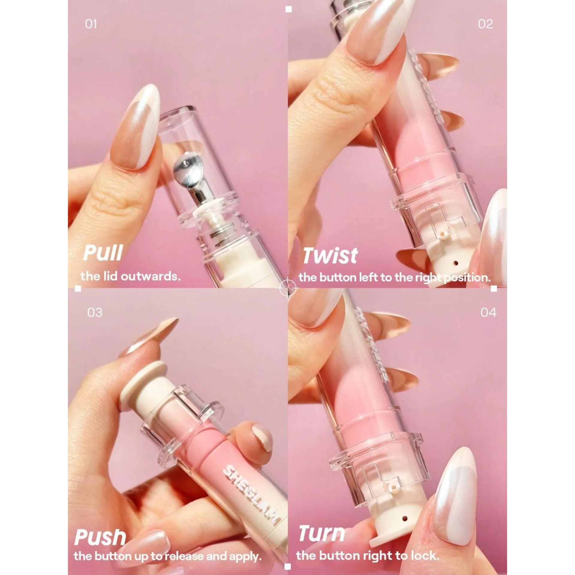 لیپ گلاس Booster Shine Plumping شیگلم SHEGLAM — تصویر ۲