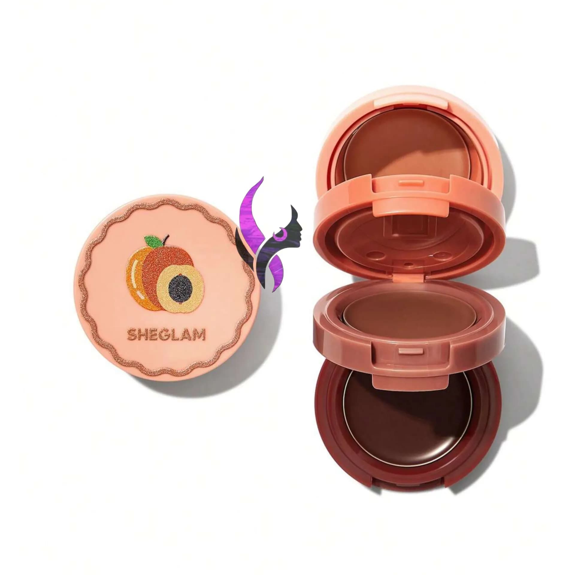 رژلب و رژگونه 3 طبقه مدل Lip Cream Stack رنگ Apricot Dream شیگلم SHEGLAM