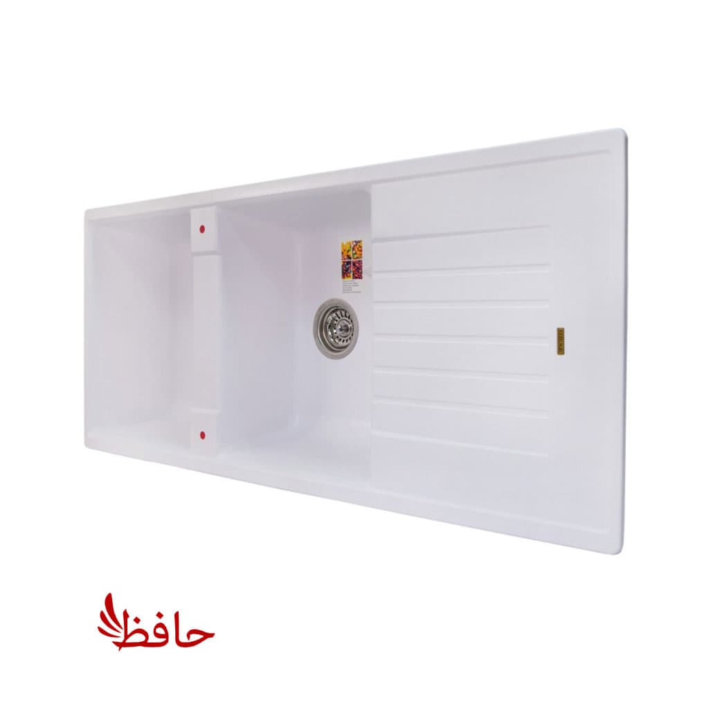 سینک گرانیتی سولار مدل 800 سفید — تصویر ۲