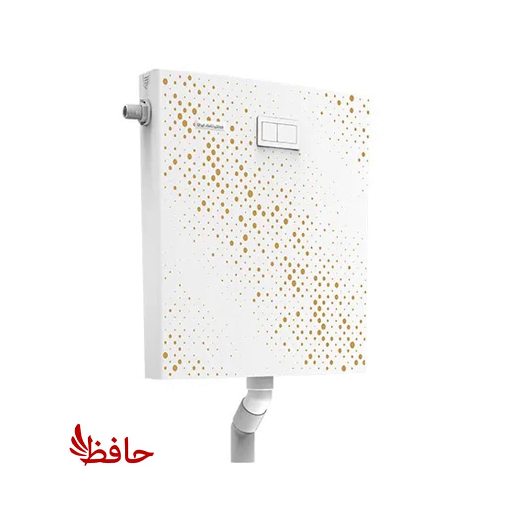 فلاش تانک ایران مدل اولترا اسلیم دات با لوله توکار