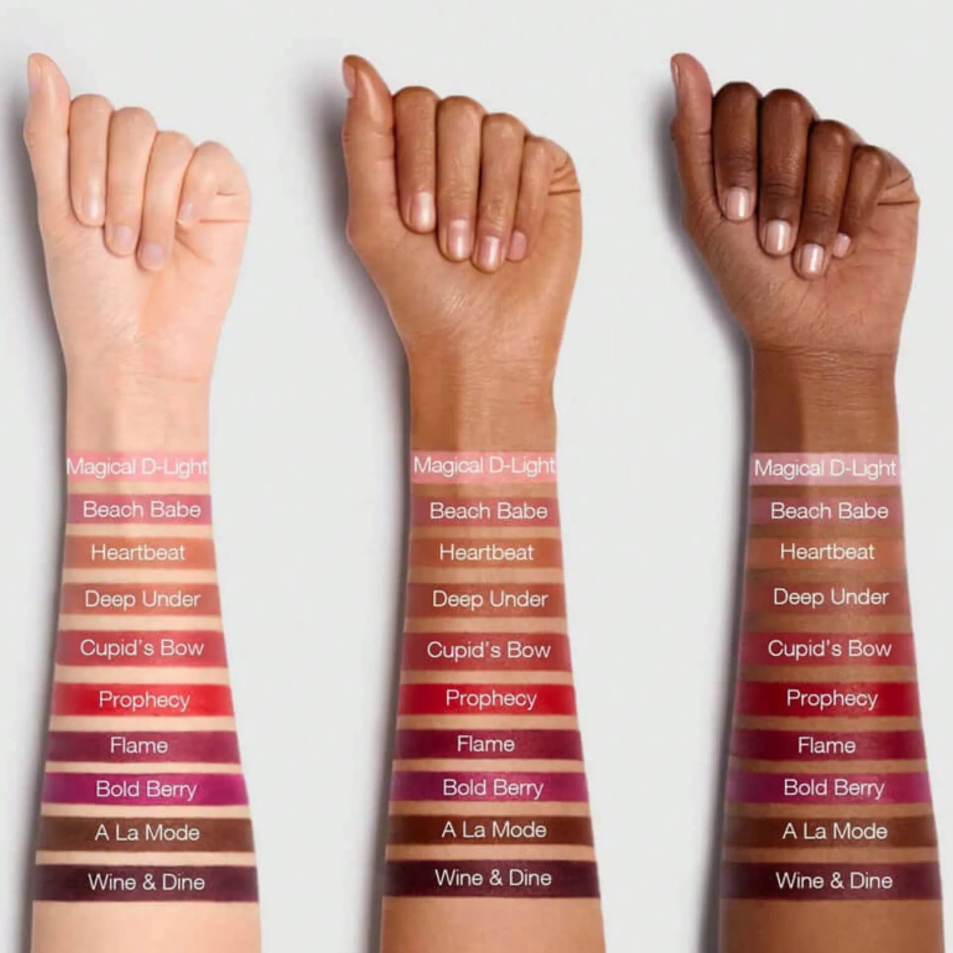 رژلب جامد مدل starlight velvet شیگلم رنگ Beach Babe — تصویر ۳