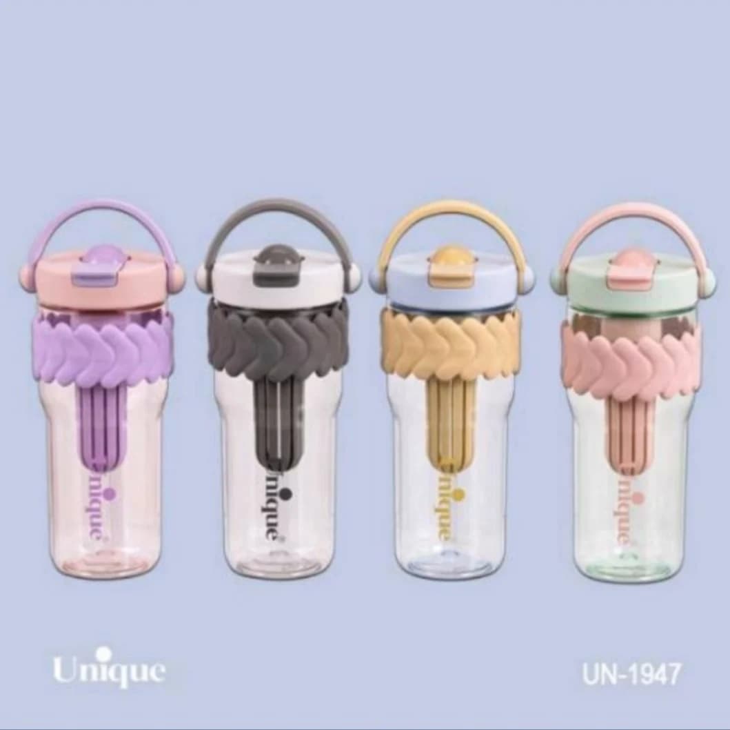 بطری آب پلاستیکی 900 میل یونیک کد UN-1947