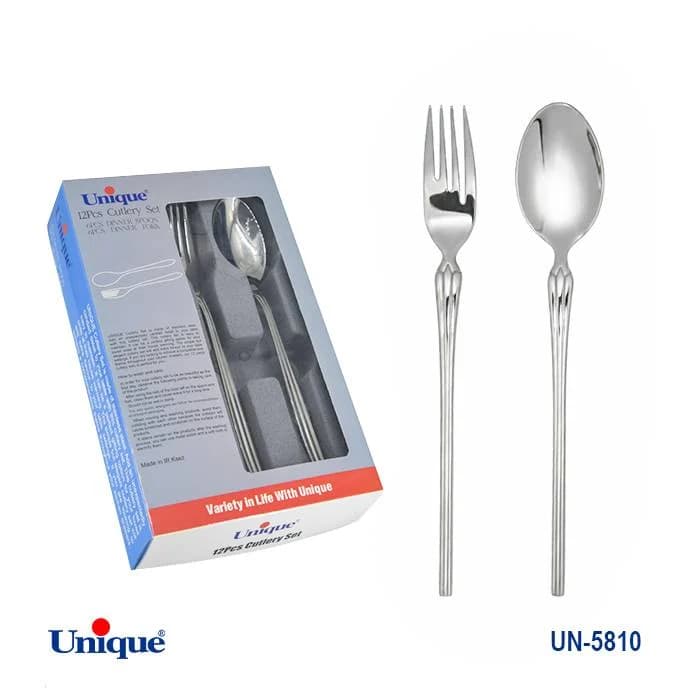 قاشق و چنگال تک استیل (خارجی) یونیک کد UN-5810