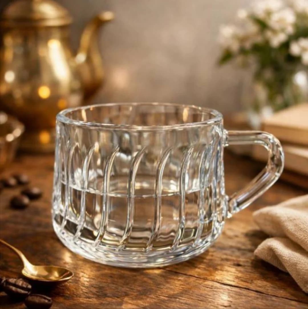 فنجان ٦ تايي طرح دسته دار دلی Deli کد 056