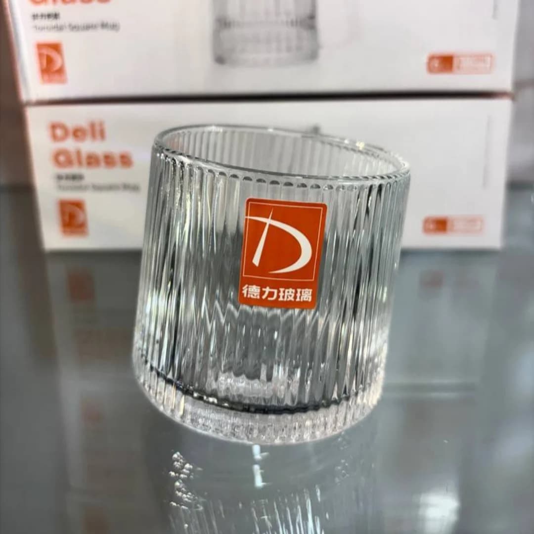 نیم لیوان چرخشی ۶ تایی دلی Deli کد 1072