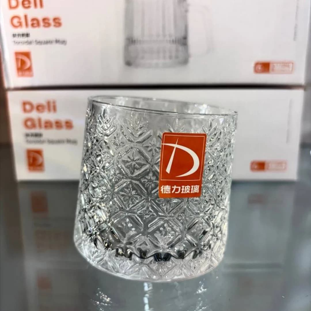 نیم لیوان چرخشی ۶ تایی دلی Deli کد 1071