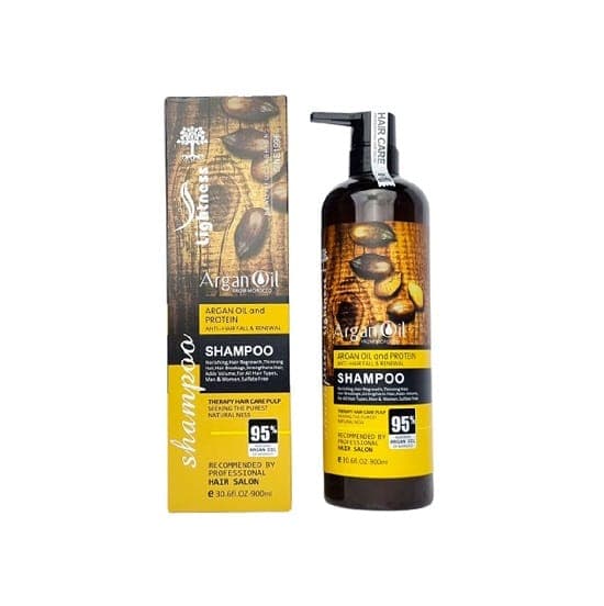 شامپو روغن آرگان لایتنس Lightness حجم 900 میل
