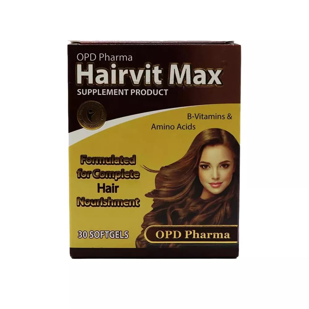 کپسول ژلاتینی هیرویت مکس او پی دی فارما 30 عدد
