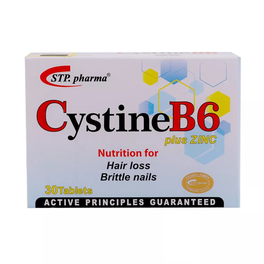 قرص سیستئین ب6 اس تی پی فارما 30 عدد