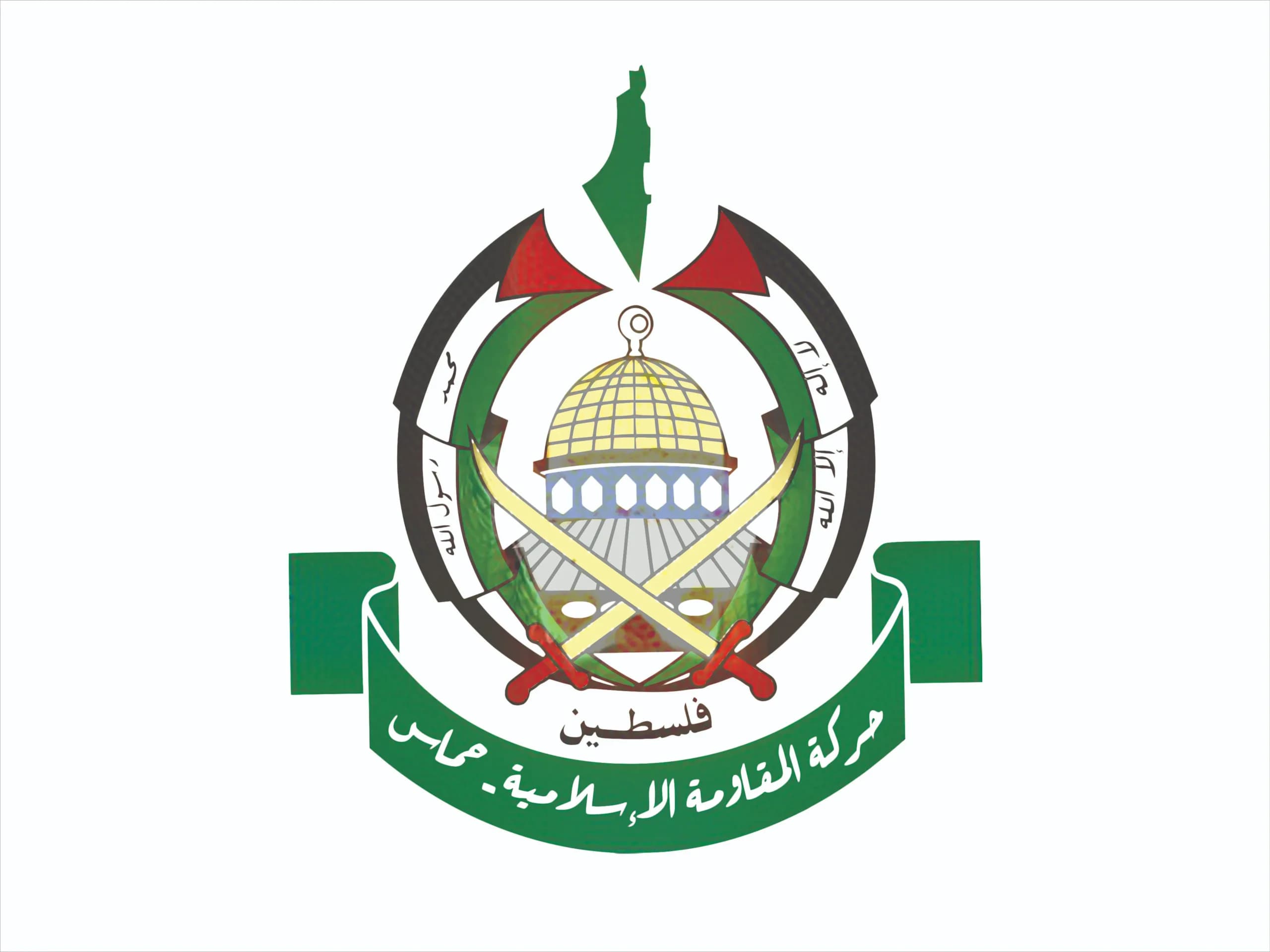 پرچم حماس فلسطین سایز 50در 70سانتی متر پارچه فیلامنت